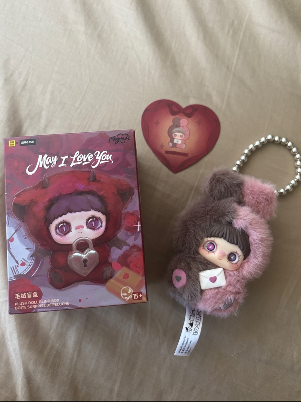 MayMei- May I Love You Plush Doll Confirmed Blind Box- May’s Letter
